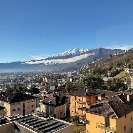 Appartamento Panorama-sicht Mit Pool & Sauna Muralto